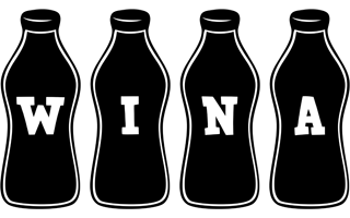 Wina bottle logo