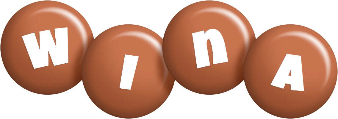 Wina candy-brown logo