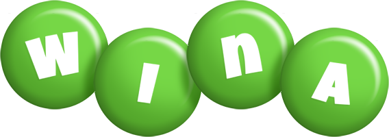 Wina candy-green logo
