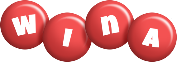 Wina candy-red logo