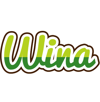 Wina golfing logo