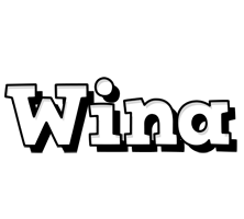 Wina snowing logo