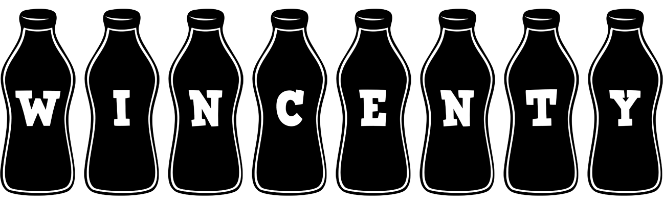 Wincenty bottle logo