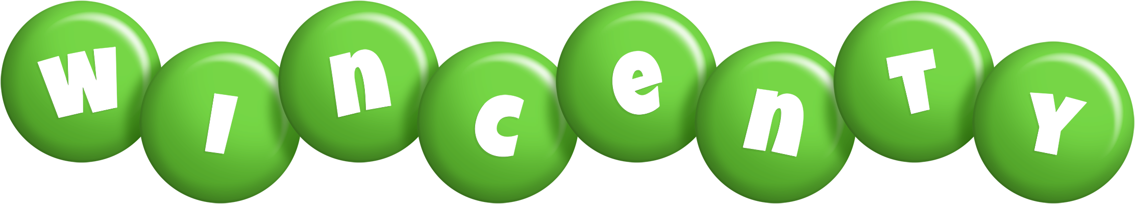 Wincenty candy-green logo