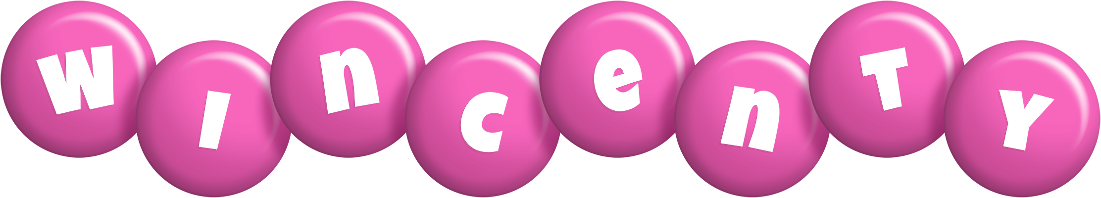 Wincenty candy-pink logo