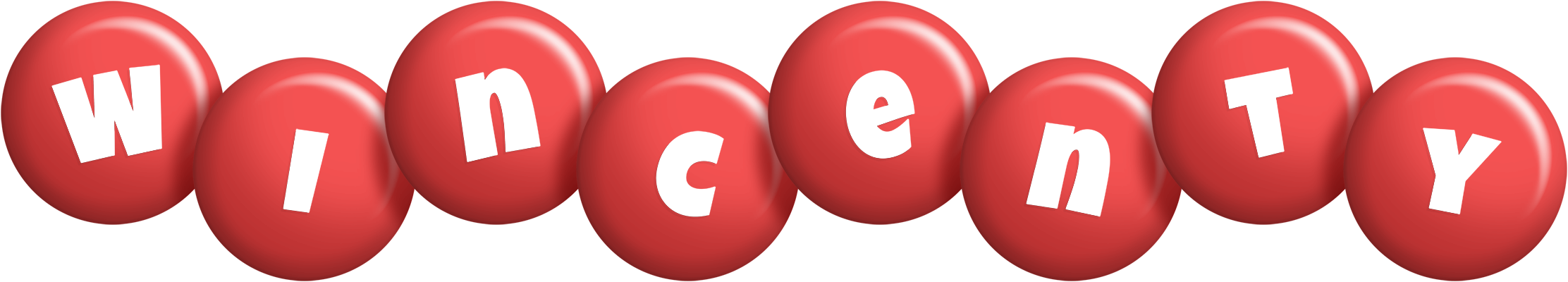 Wincenty candy-red logo