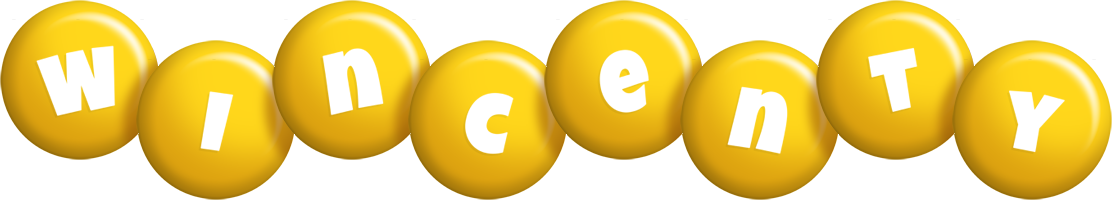 Wincenty candy-yellow logo