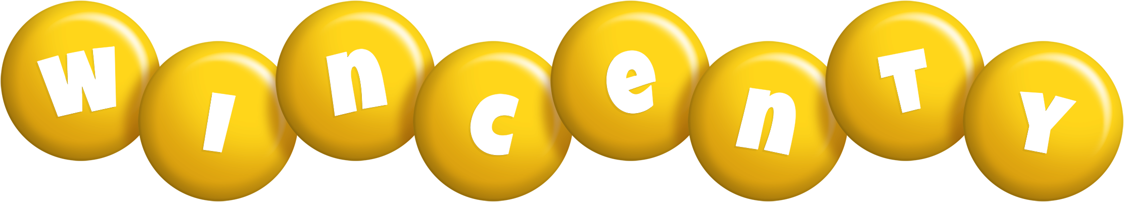 Wincenty candy-yellow logo