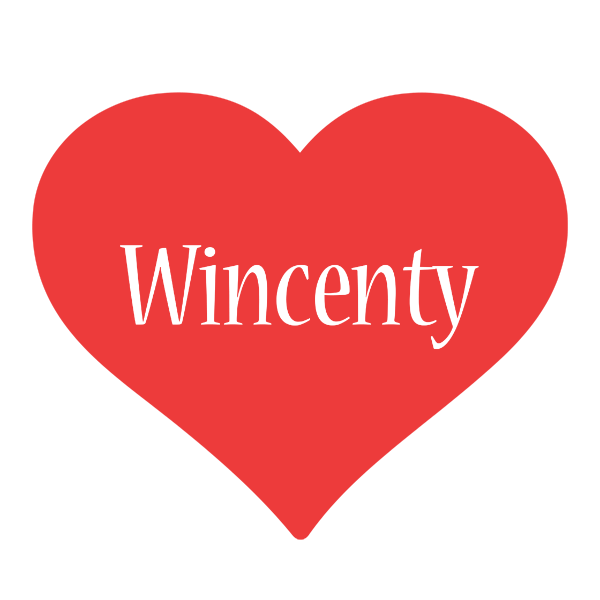 Wincenty love logo