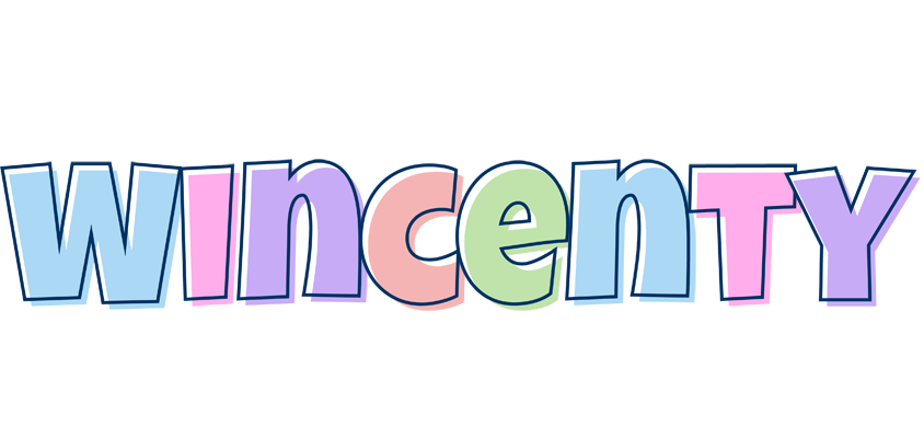 Wincenty pastel logo