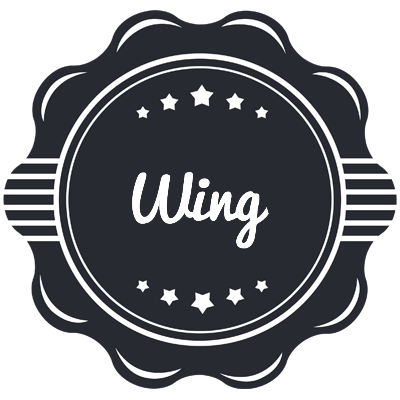 Wing badge logo