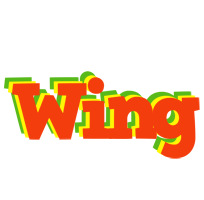 Wing bbq logo