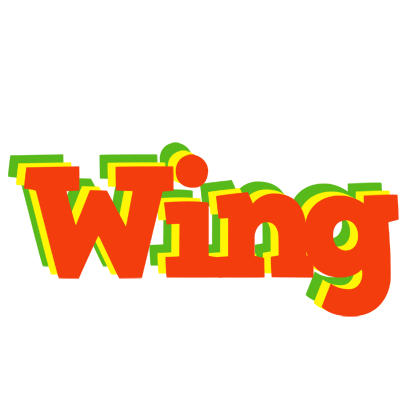 Wing bbq logo