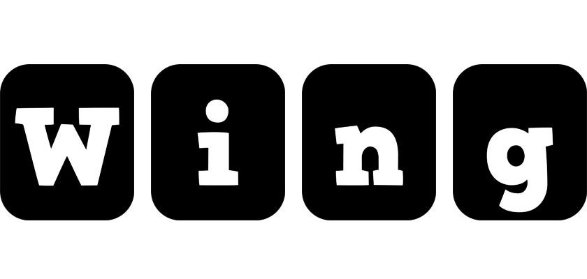 Wing box logo