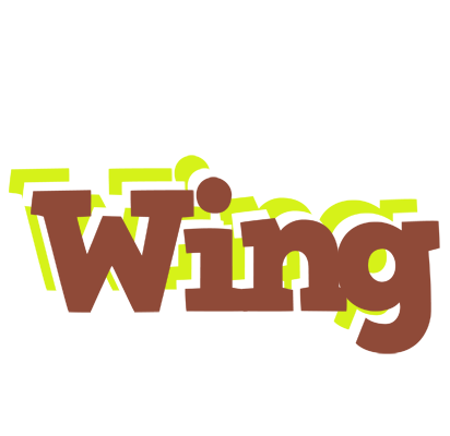 Wing caffeebar logo