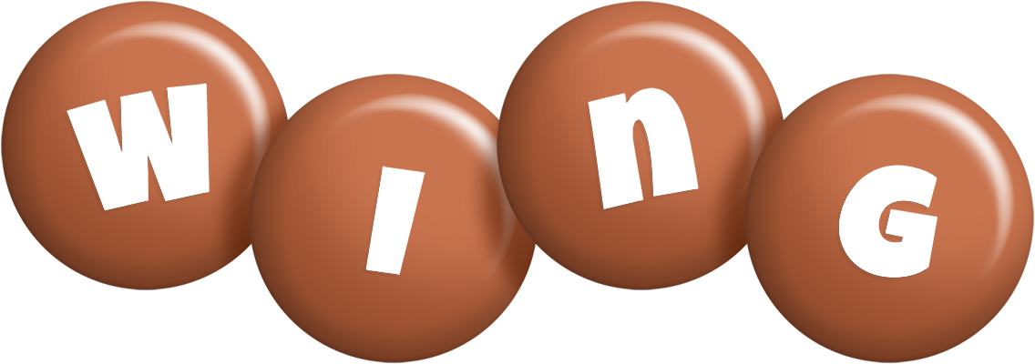 Wing candy-brown logo