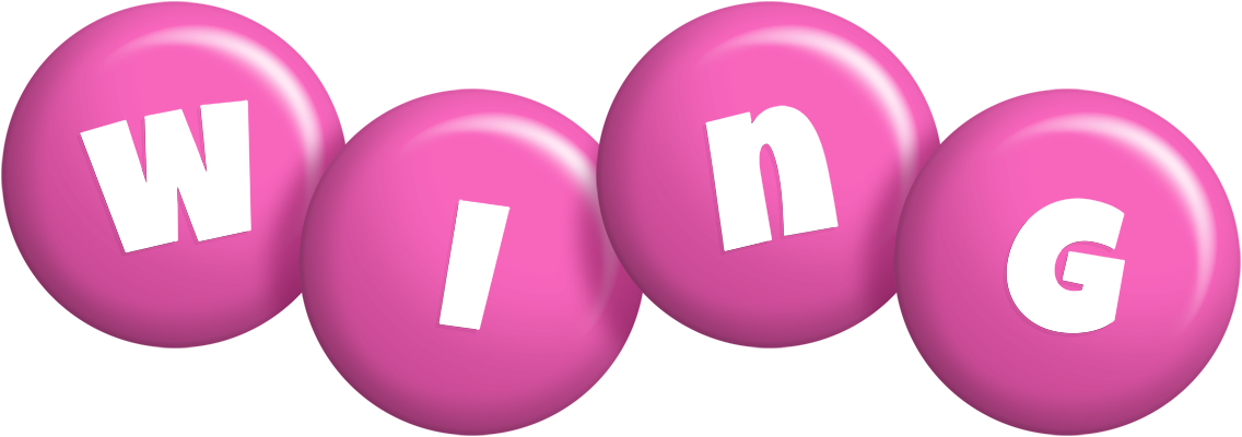 Wing candy-pink logo