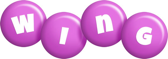 Wing candy-purple logo
