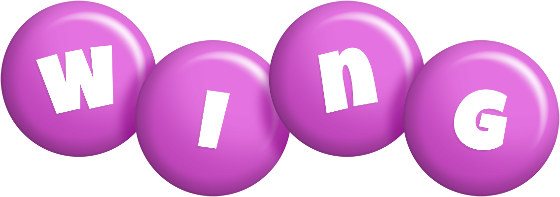 Wing candy-purple logo