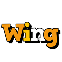 Wing cartoon logo