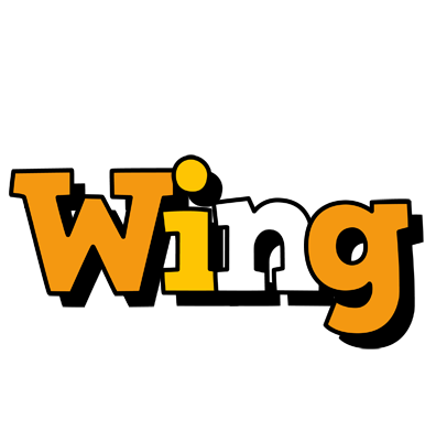 Wing cartoon logo