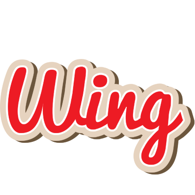 Wing chocolate logo