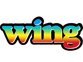 Wing color logo