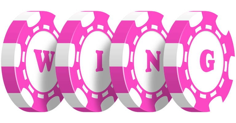 Wing gambler logo