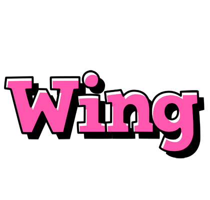 Wing girlish logo