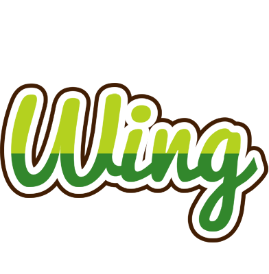 Wing golfing logo