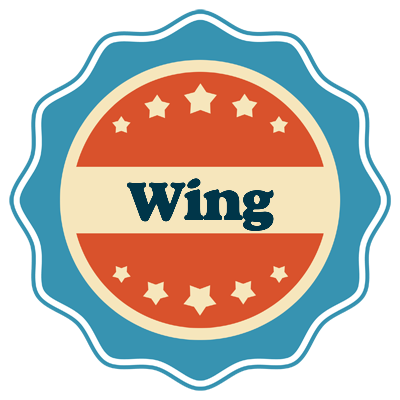 Wing labels logo