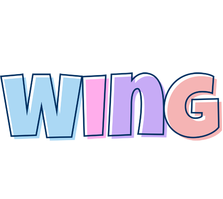 Wing pastel logo
