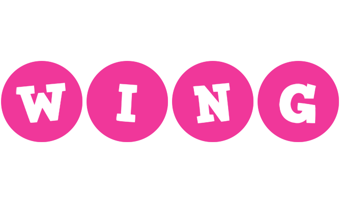 Wing poker logo