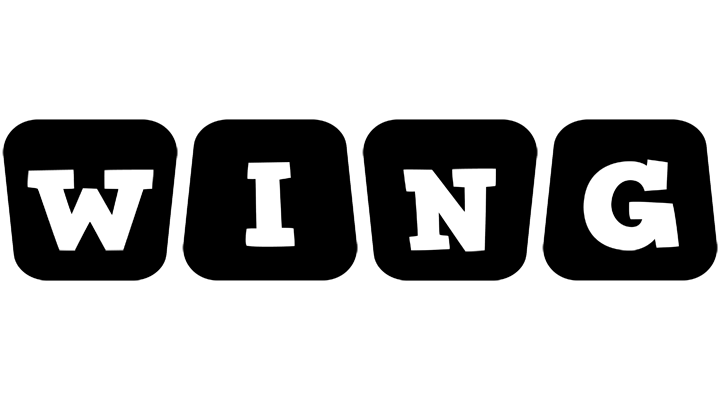 Wing racing logo