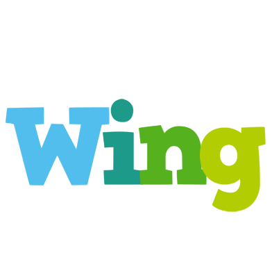 Wing rainbows logo
