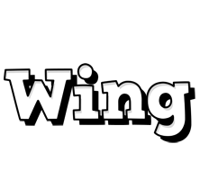 Wing snowing logo