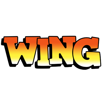 Wing sunset logo