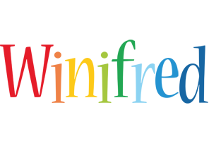 Winifred birthday logo