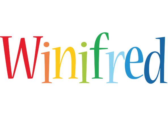 Winifred birthday logo