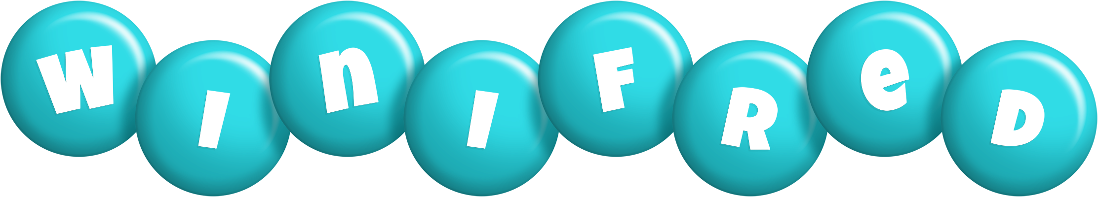 Winifred candy-azur logo