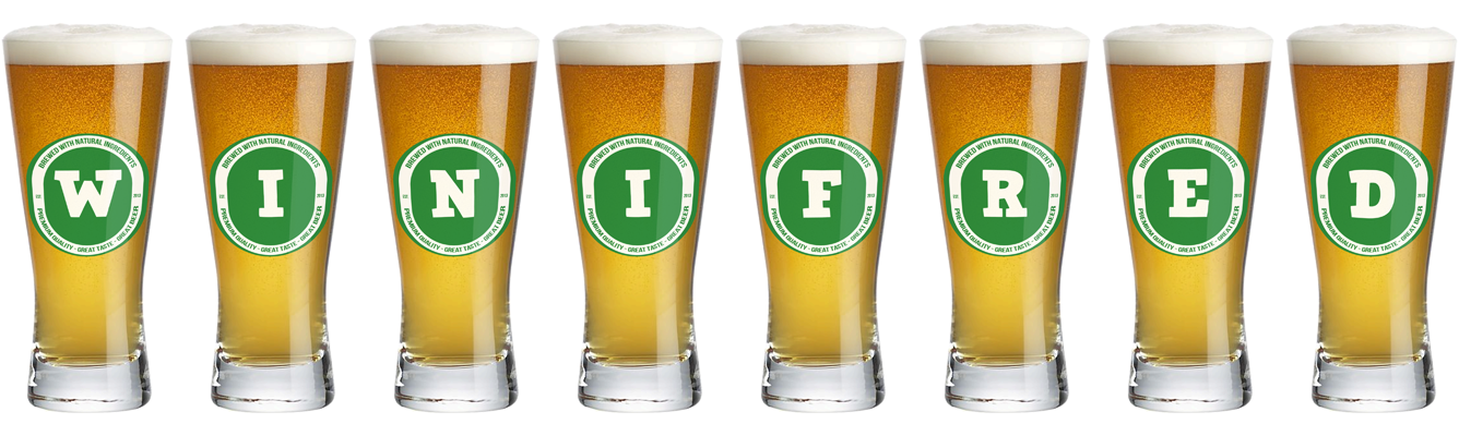 Winifred lager logo