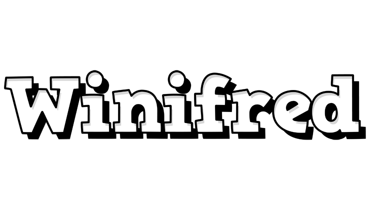 Winifred snowing logo