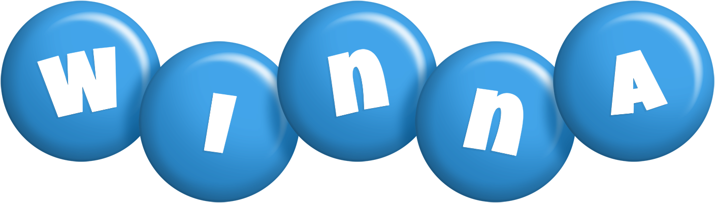 Winna candy-blue logo