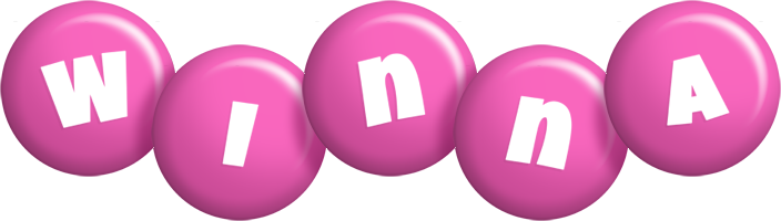 Winna candy-pink logo