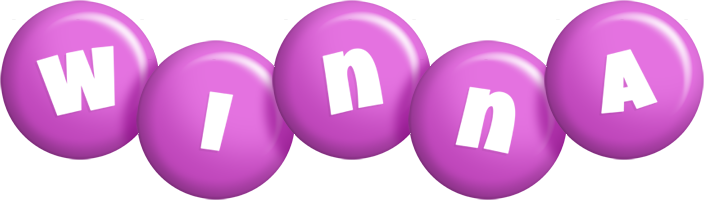Winna candy-purple logo