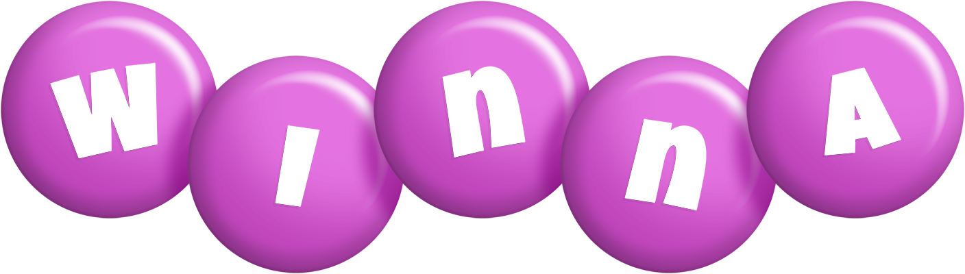 Winna candy-purple logo