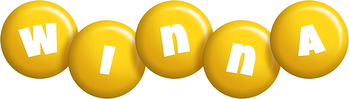 Winna candy-yellow logo