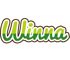 Winna golfing logo