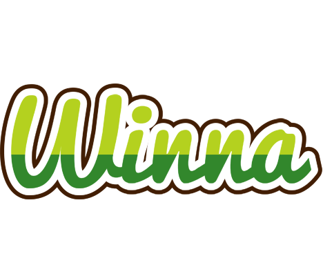 Winna golfing logo