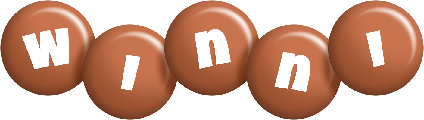 Winni candy-brown logo